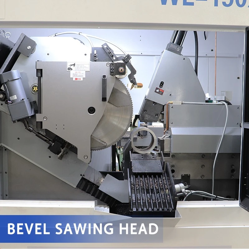 New High-speed Circular Saw Machine Model WL150XG Stainless Steel Round Bar Cutting Improves Efficiency